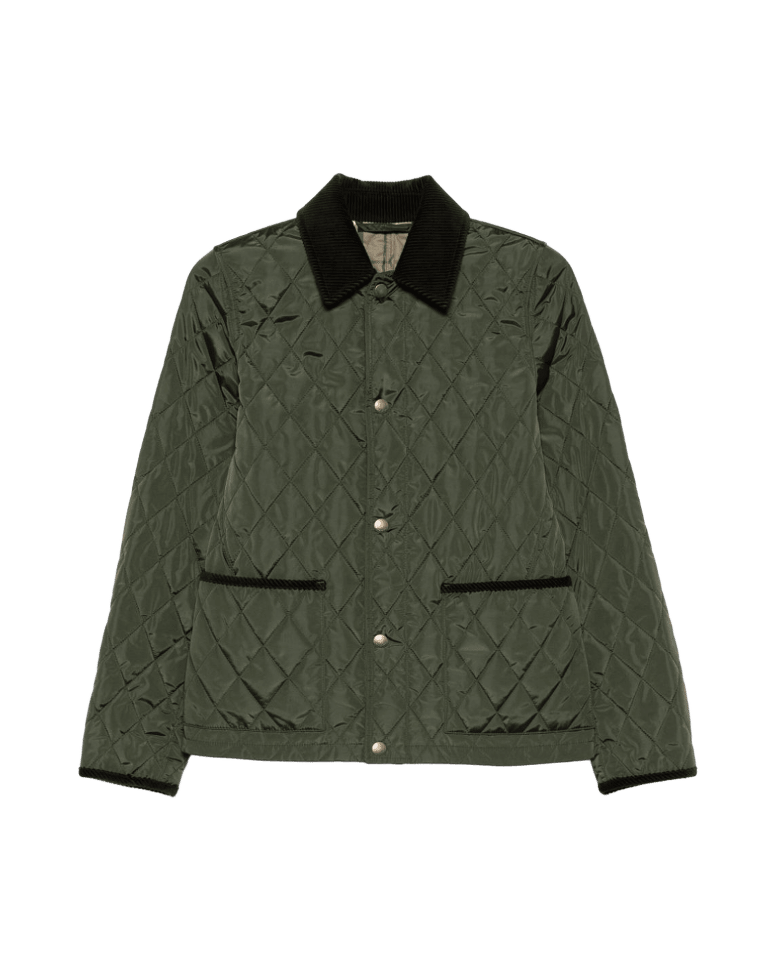 Burberry Quilted Blazer Corduroy Collar Glam Steals