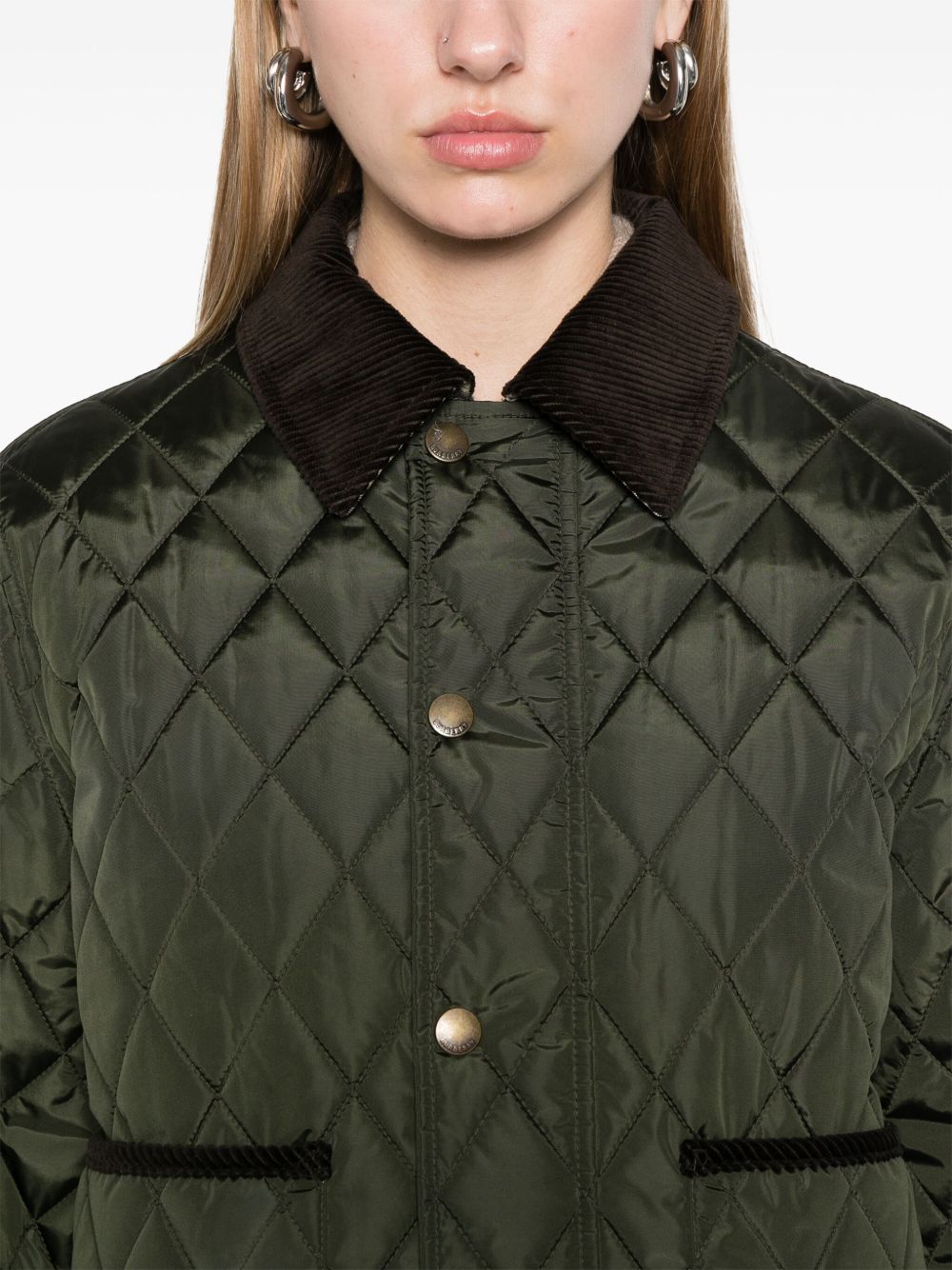 Burberry Quilted Jacket Glam Steals
