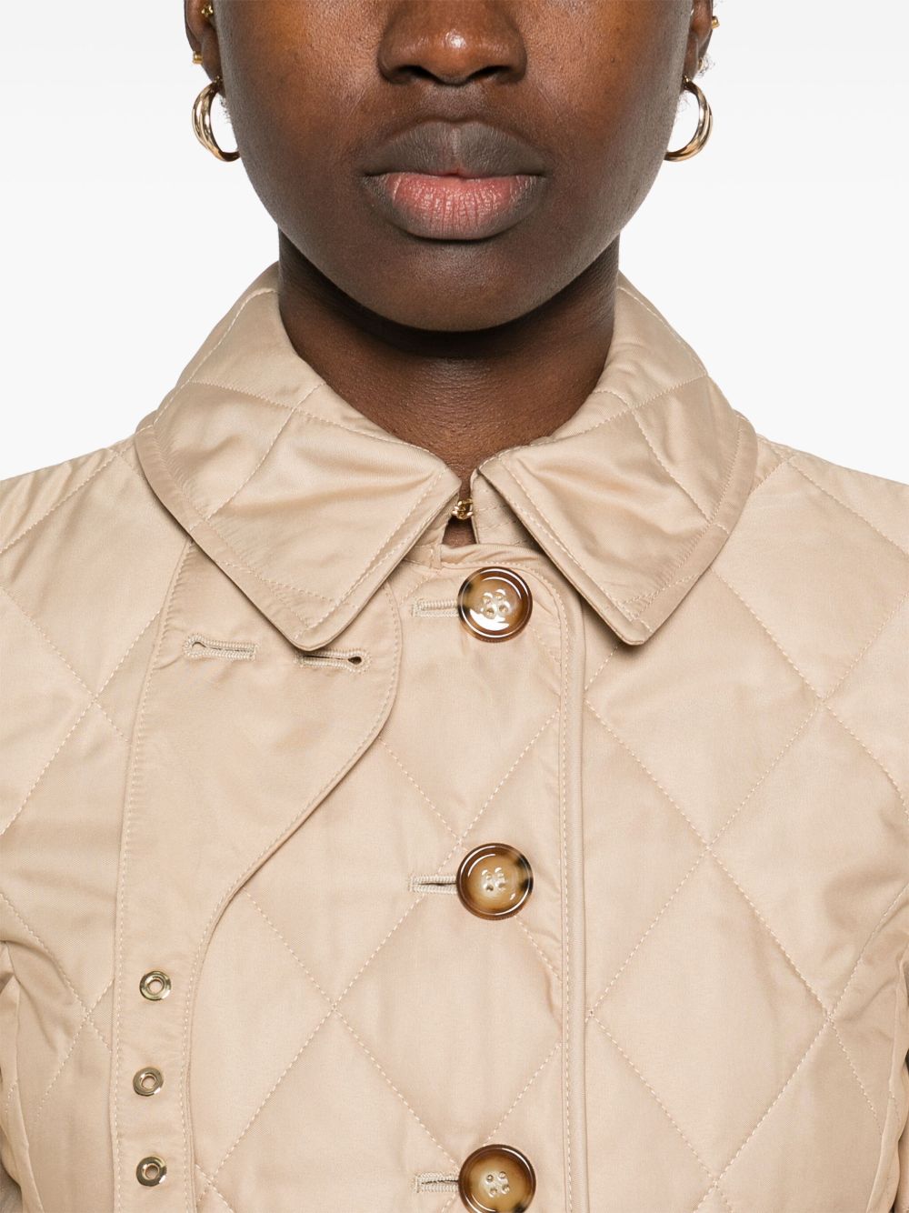 Burberry Quilted Jacket with Thermoregulation Glam Steals