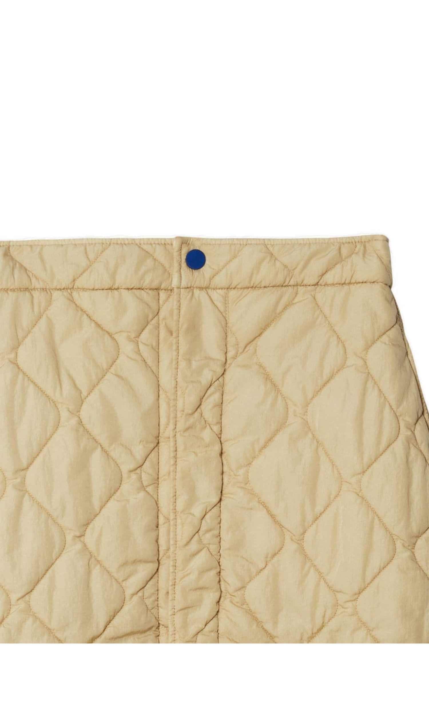 Burberry Quilted Mini Skirt Glam Steals