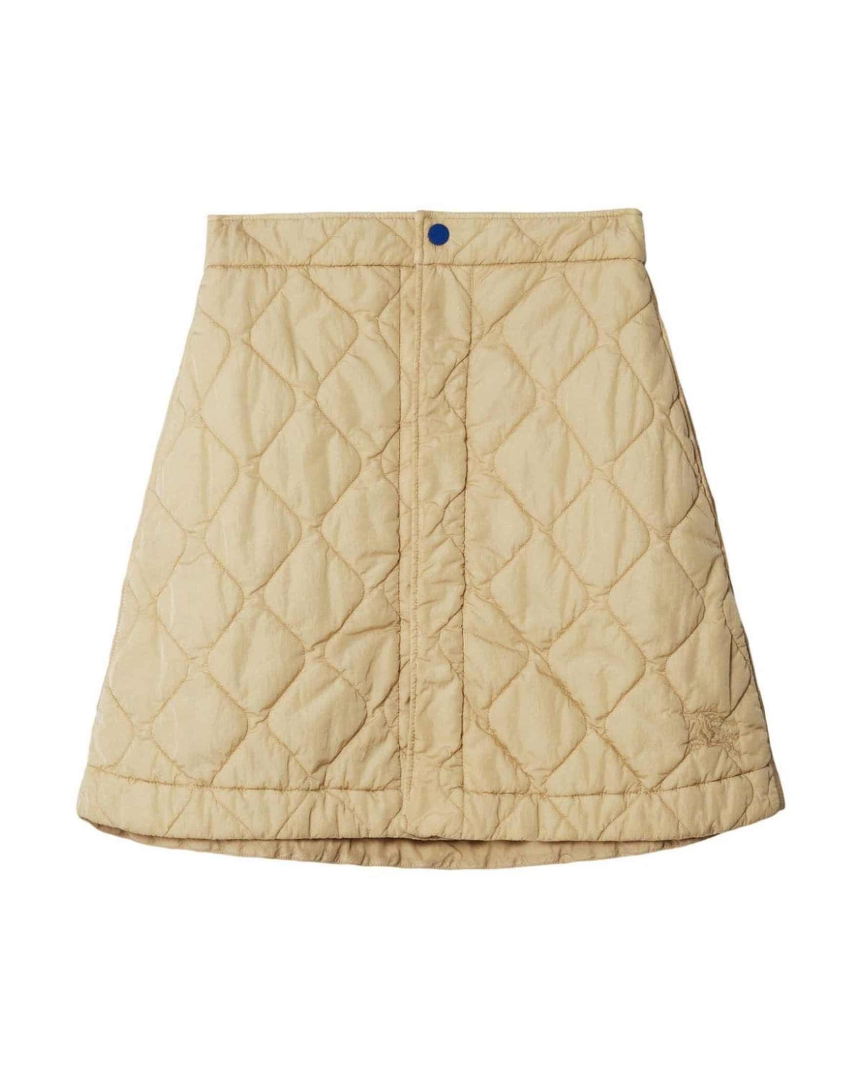 Burberry Quilted Mini Skirt Glam Steals