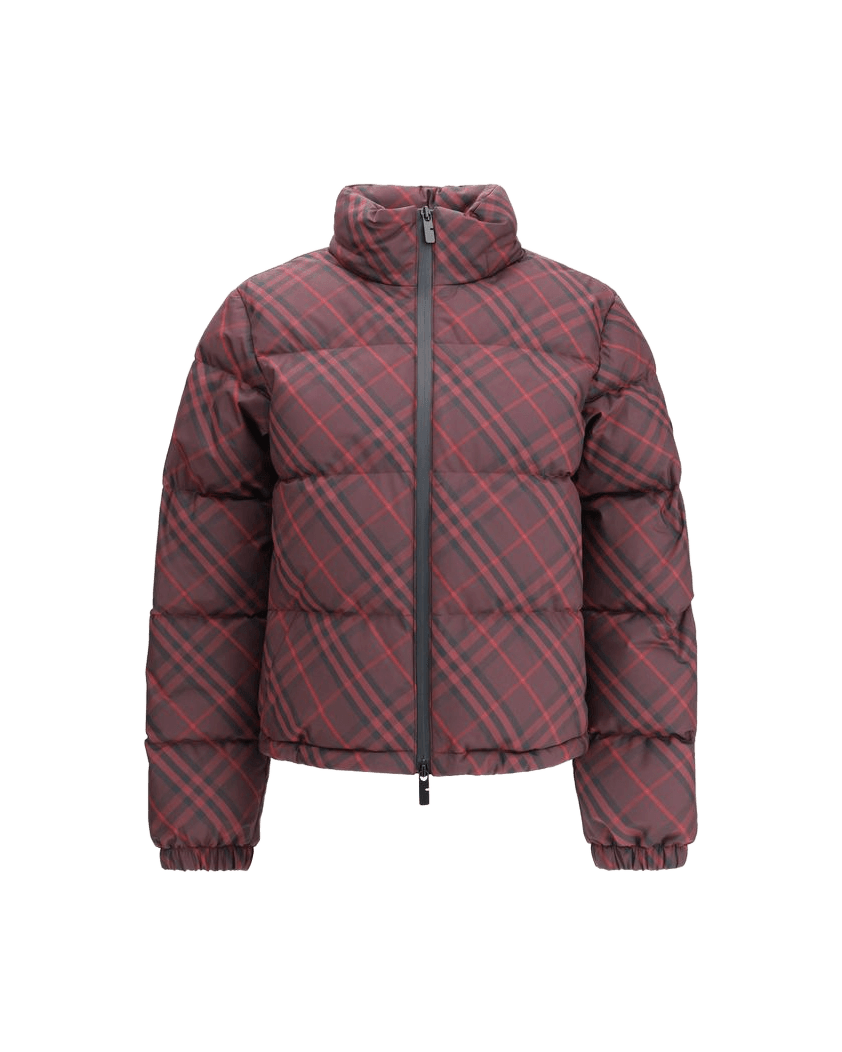 Burberry Red Polyester Jacket Glam Steals