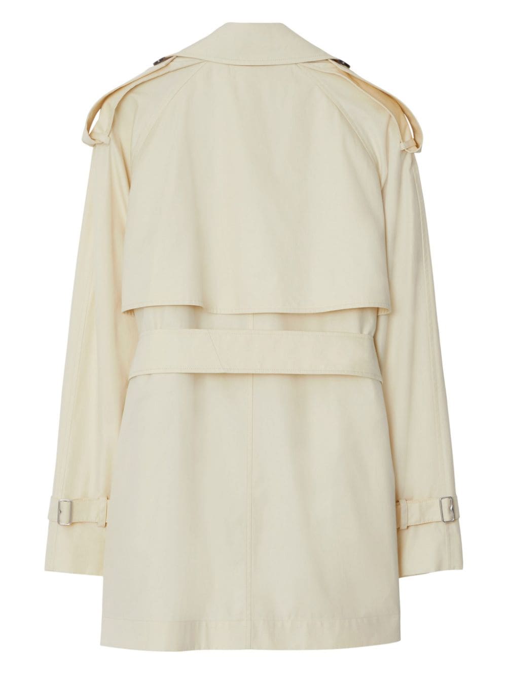 Burberry Short Belted Trench Coat Glam Steals