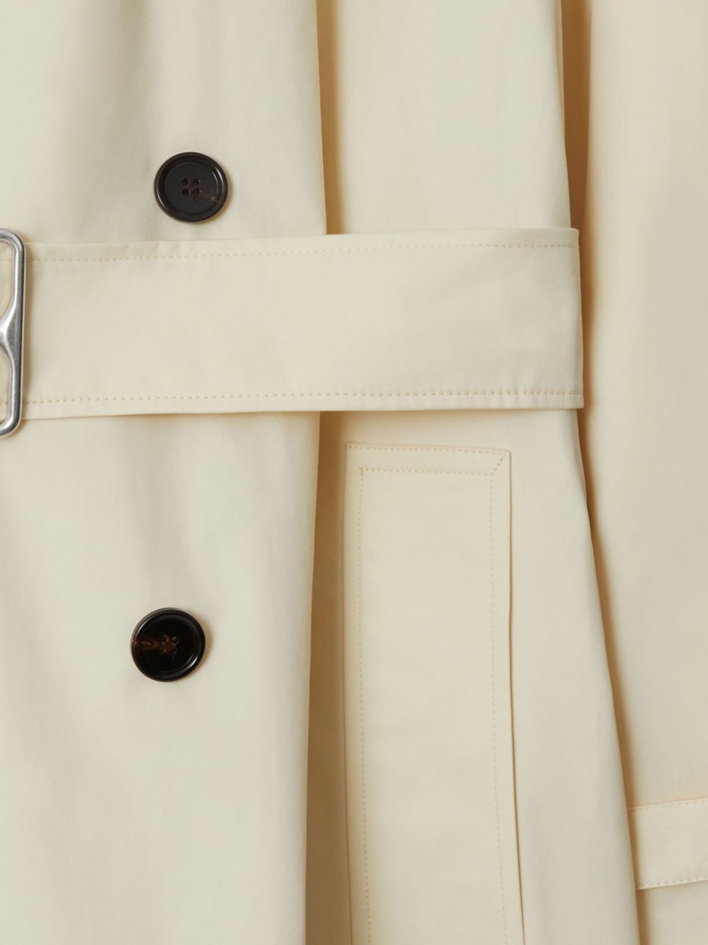 Burberry Short Belted Trench Coat Glam Steals