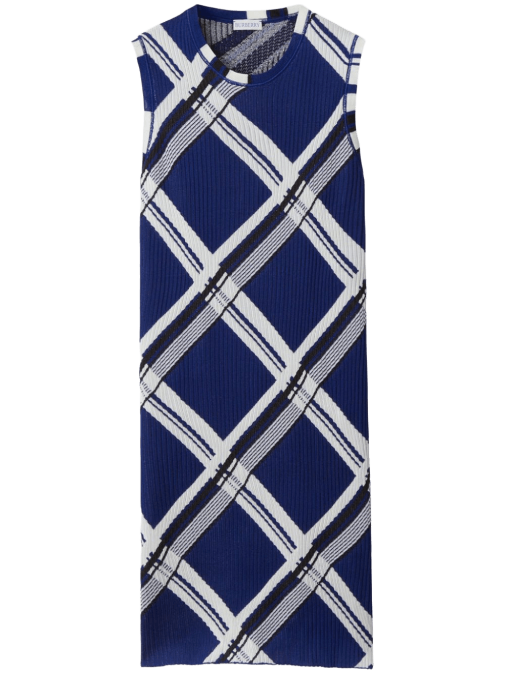 Burberry Silk Check Print Dress Glam Steals
