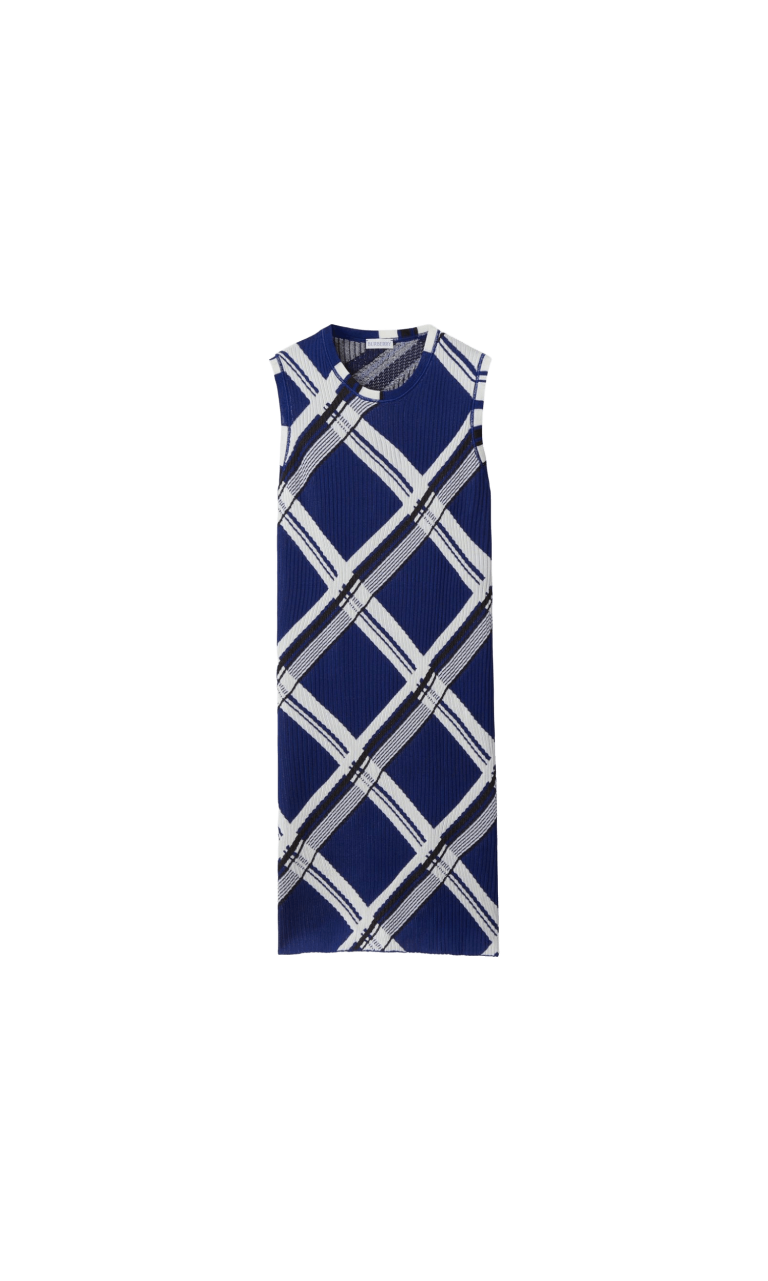 Burberry Silk Check Print Dress Glam Steals