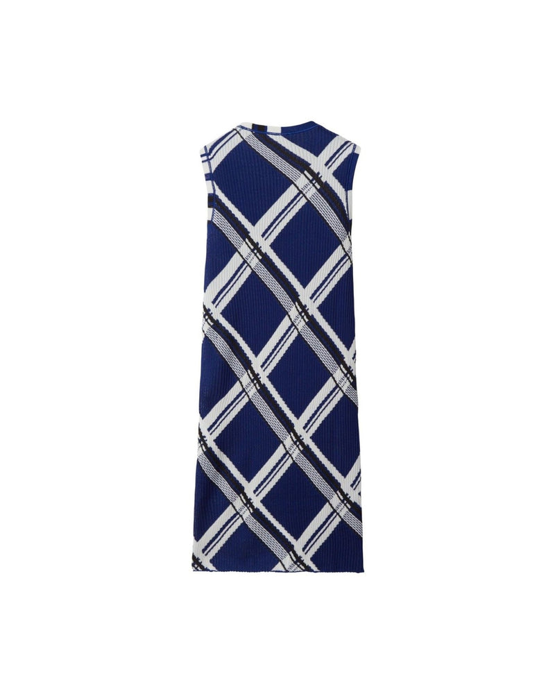 Burberry Silk Check Print Dress Glam Steals