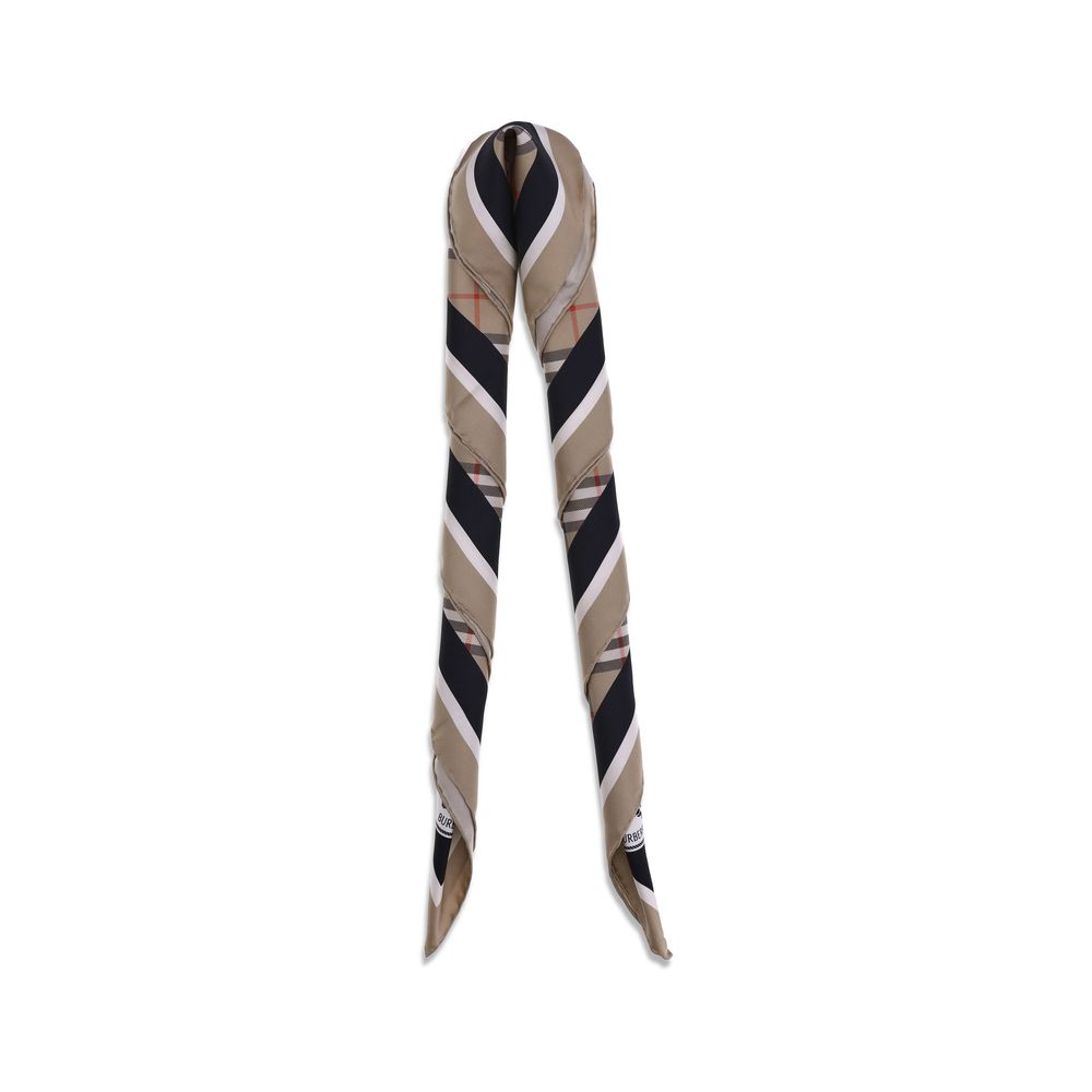 Burberry Silk Check Scarf Glam Steals