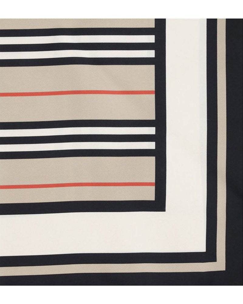 Burberry Silk Print Collage Scarf Glam Steals