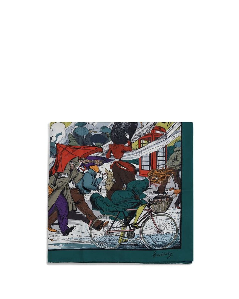 Burberry Silk Scarf Scarves & Shawls