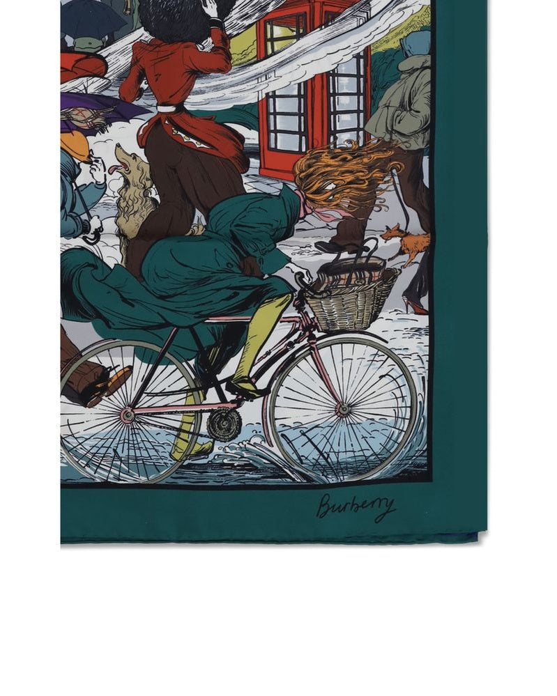 Burberry Silk Scarf Scarves & Shawls