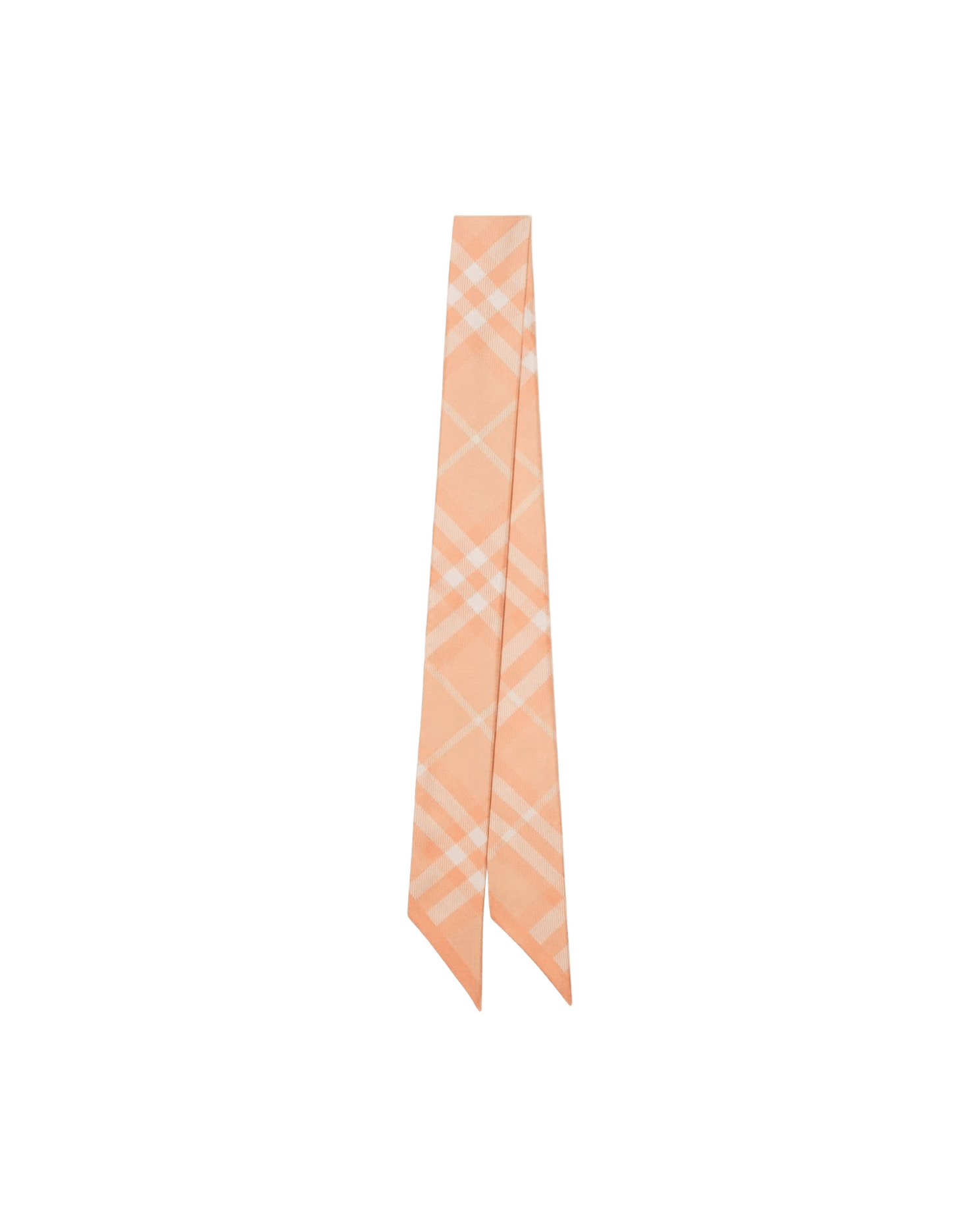 Burberry Silk Skinny Check Scarf Glam Steals