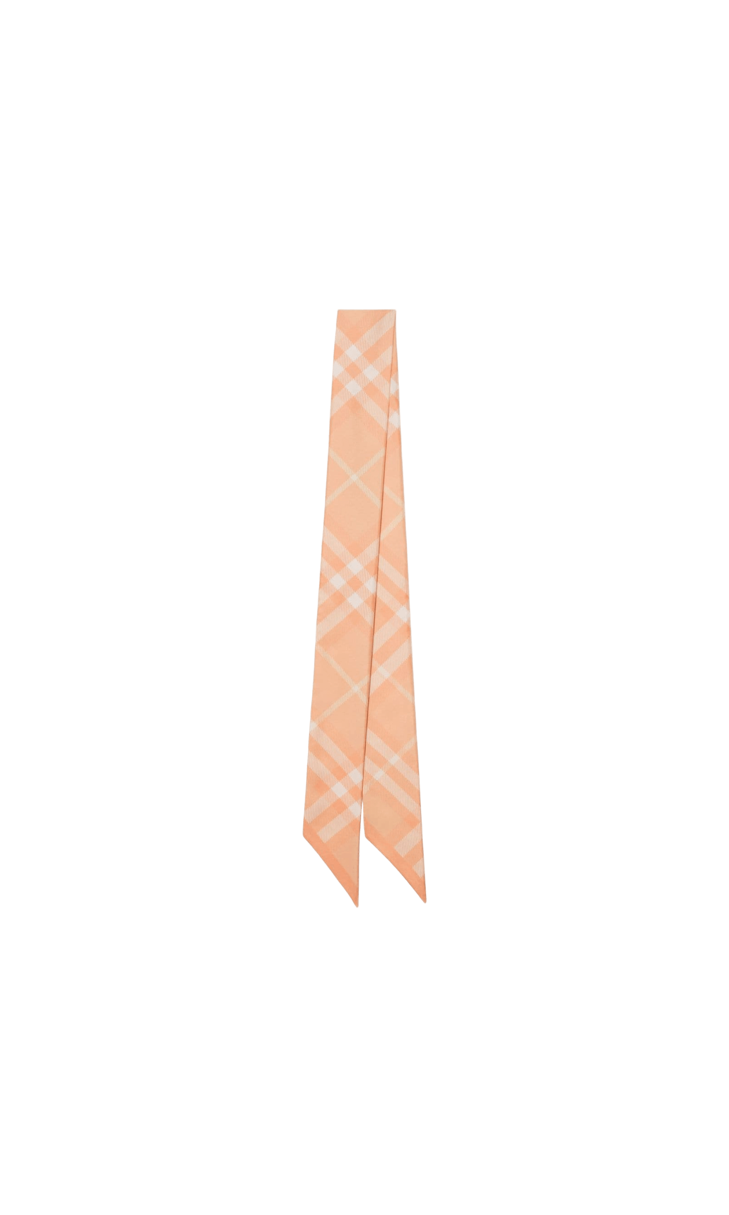 Burberry Silk Skinny Check Scarf Glam Steals