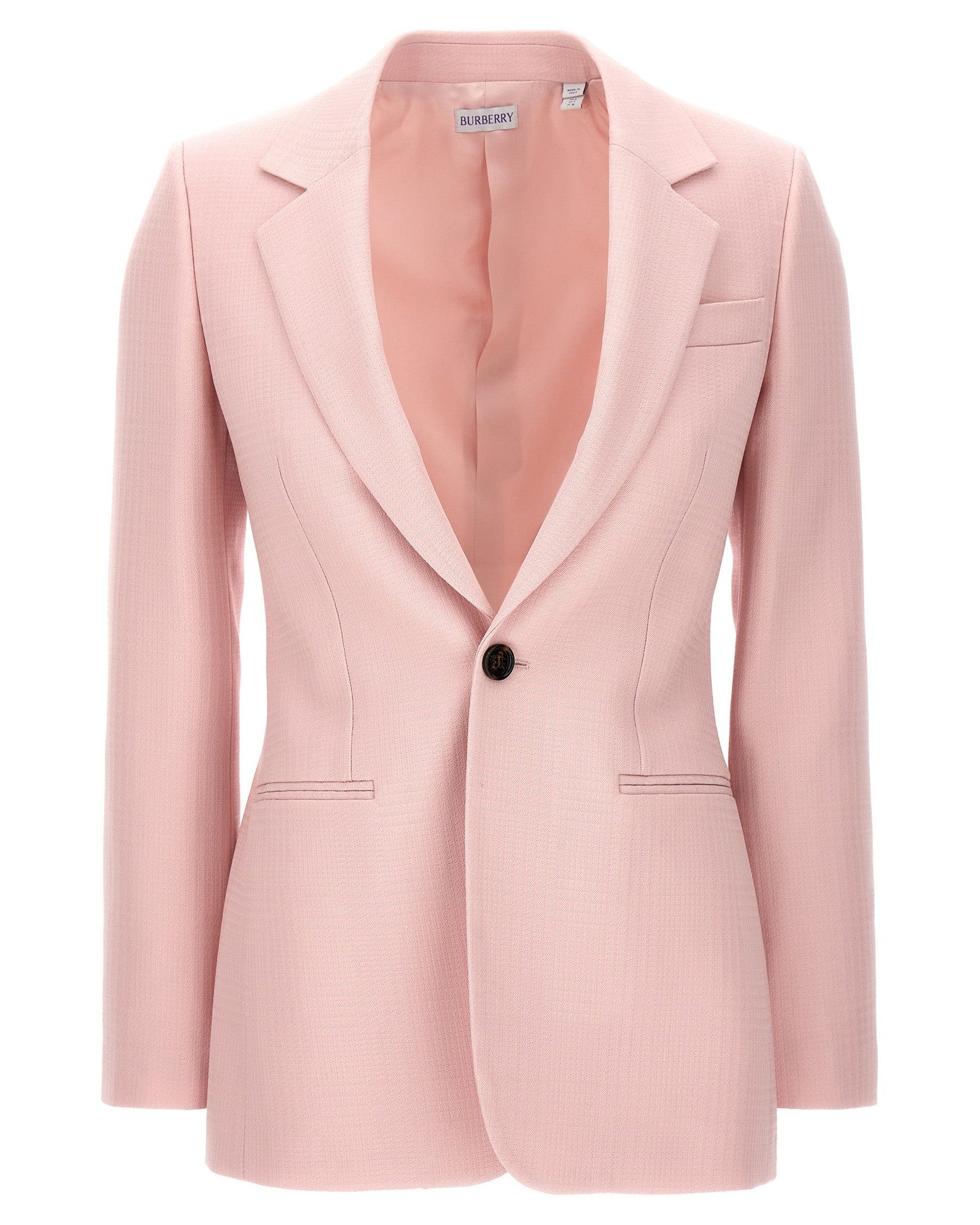 Burberry Single Breasted Tailored Blazer Glam Steals