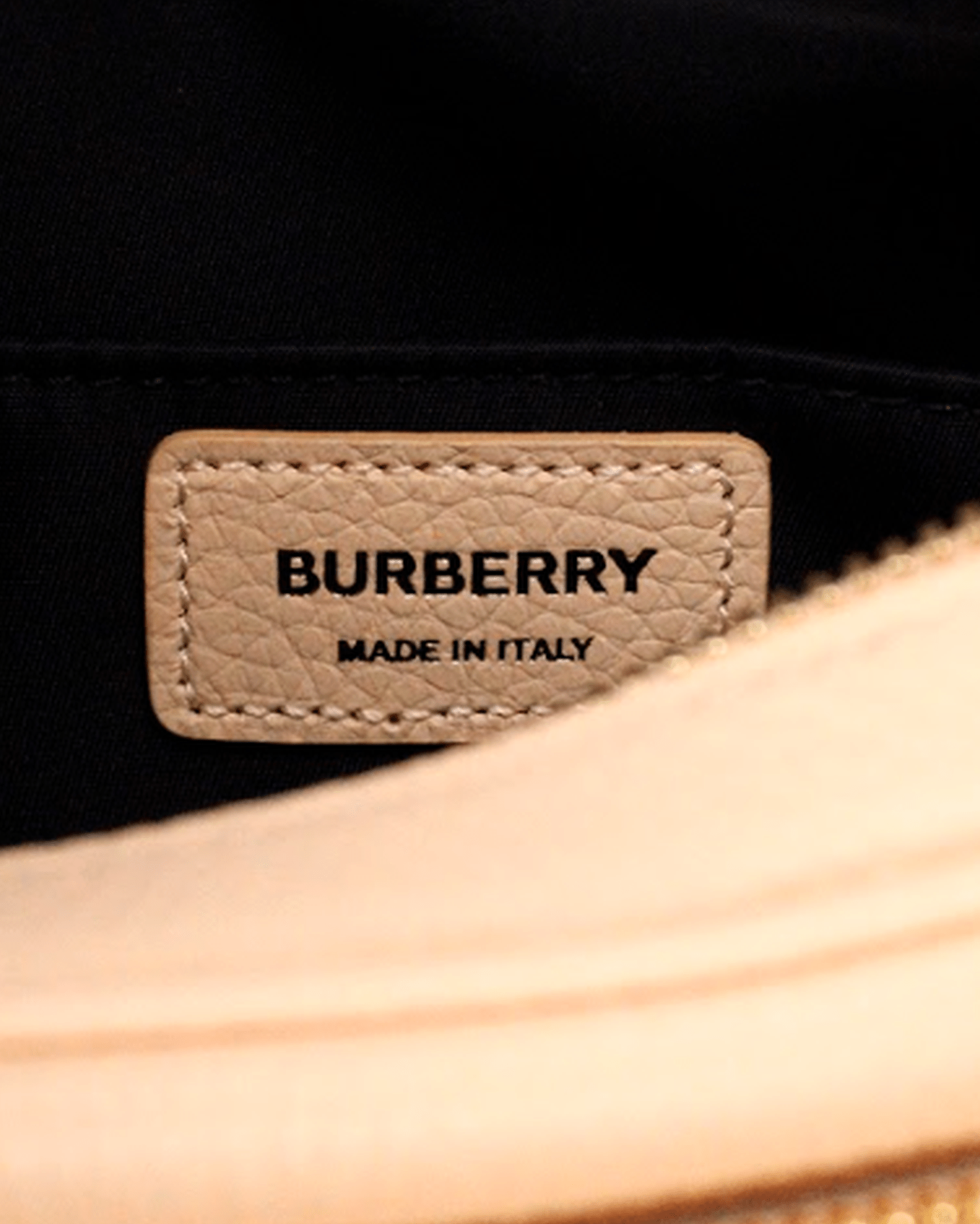 Burberry Small Branded Grainy Leather Camera Crossbody Peach Pink Bag Glam Steals