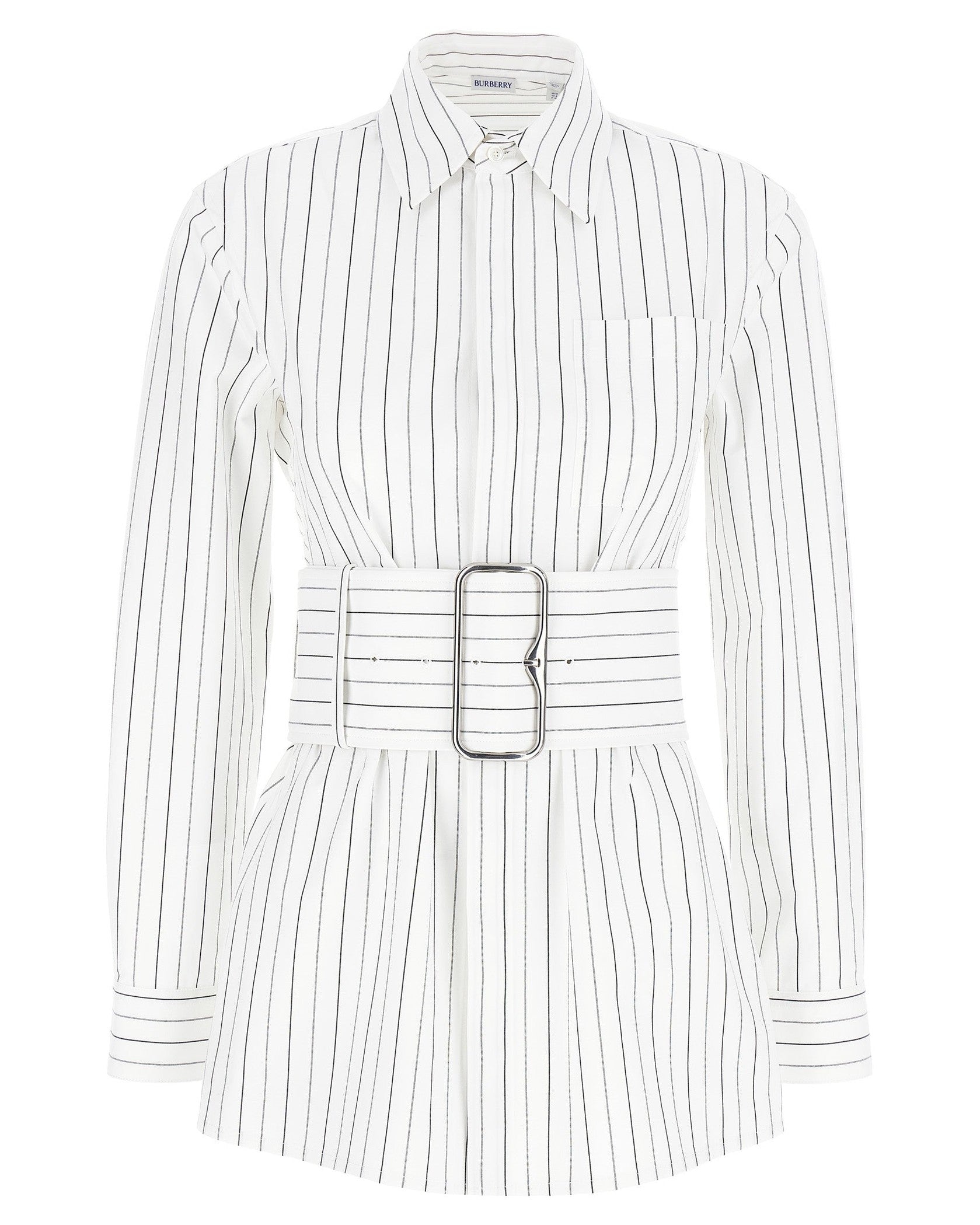 Burberry Striped Shirt Glam Steals