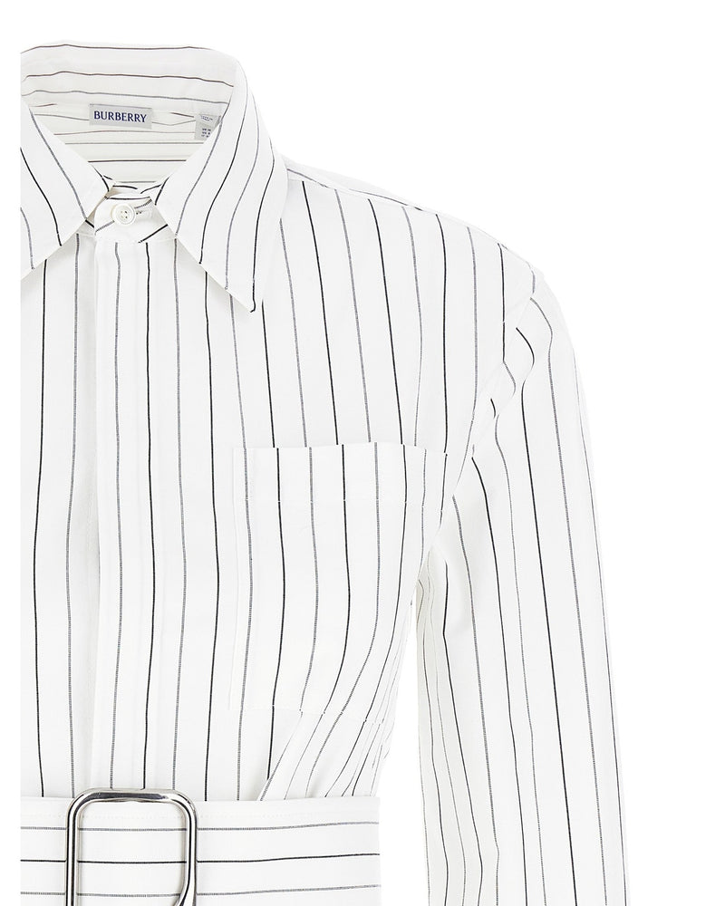 Burberry Striped Shirt Glam Steals