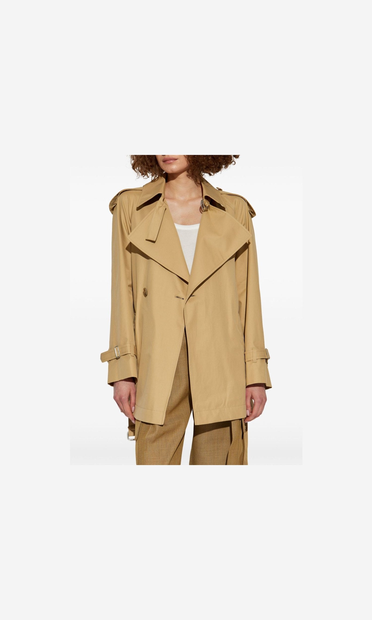 Burberry Trench Coat with Belt Glam Steals