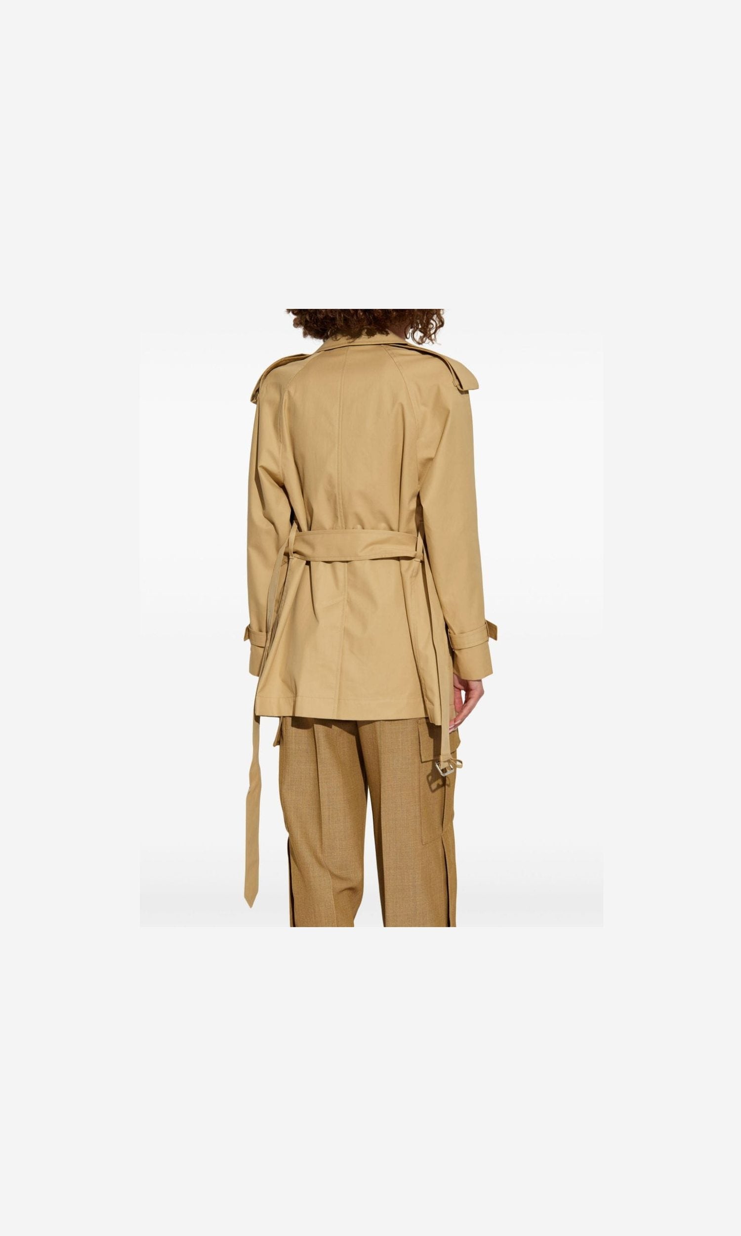 Burberry Trench Coat with Belt Glam Steals