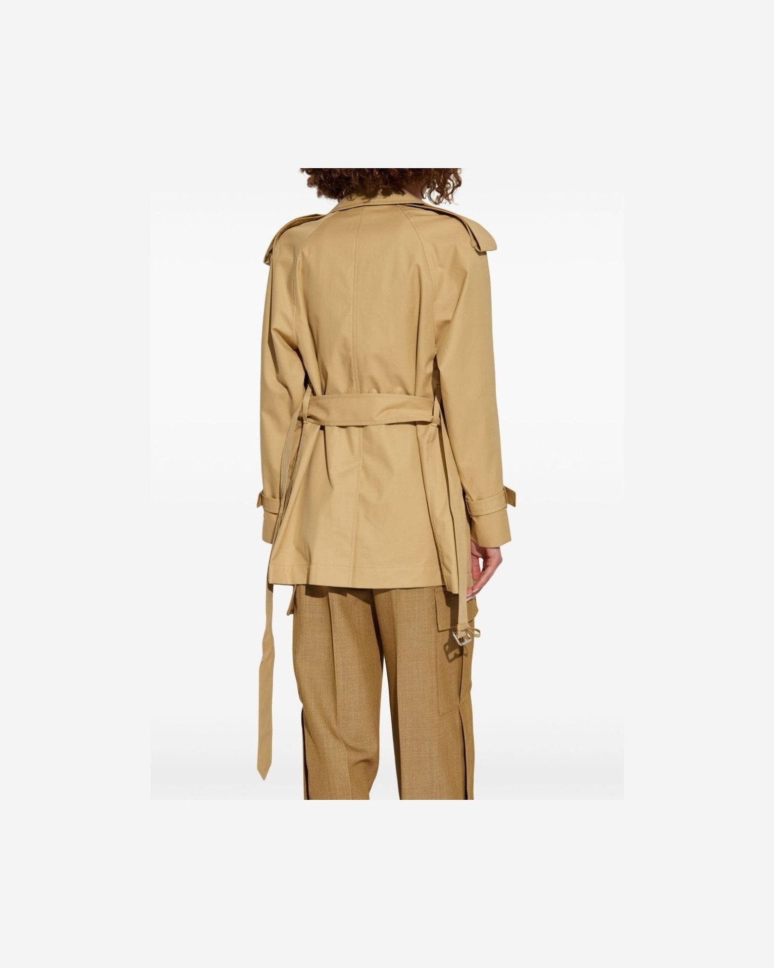 Burberry Trench Coat with Belt Glam Steals