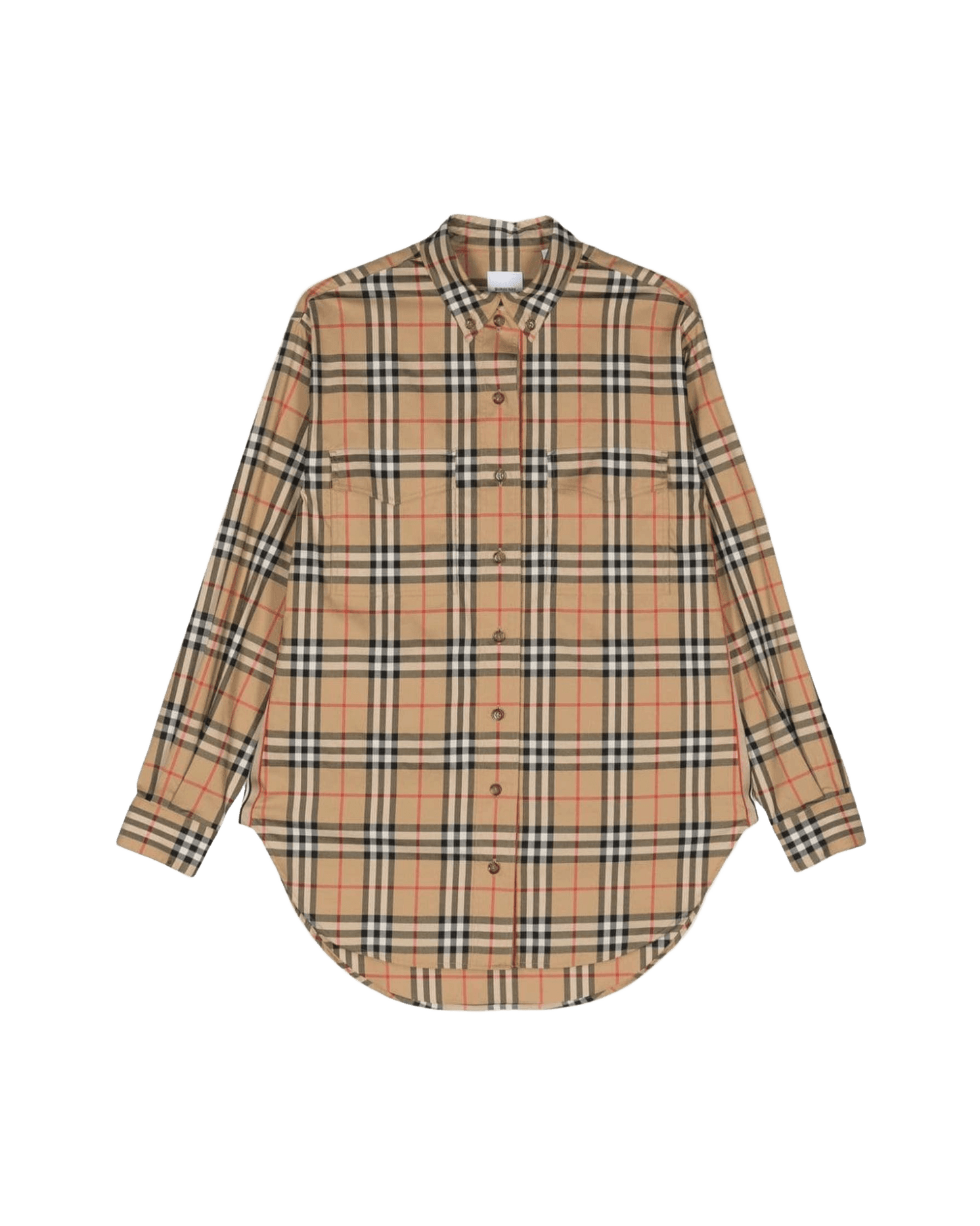 Burberry Vintage Check Pattern Shirt Glam Steals