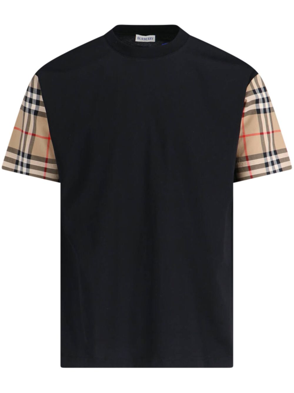 Burberry Vintage Check Sleeve T-shirt Glam Steals