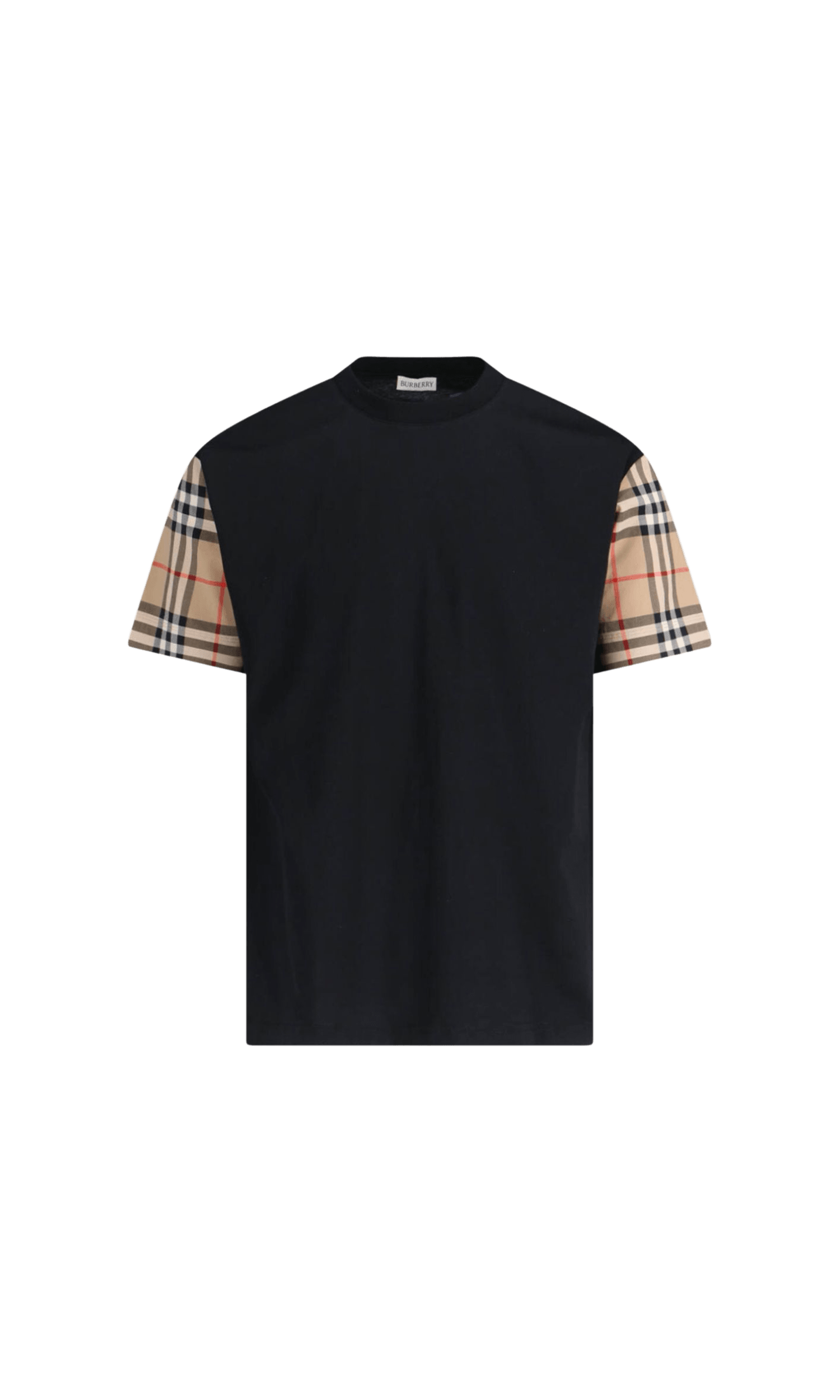 Burberry Vintage Check Sleeve T-shirt Glam Steals