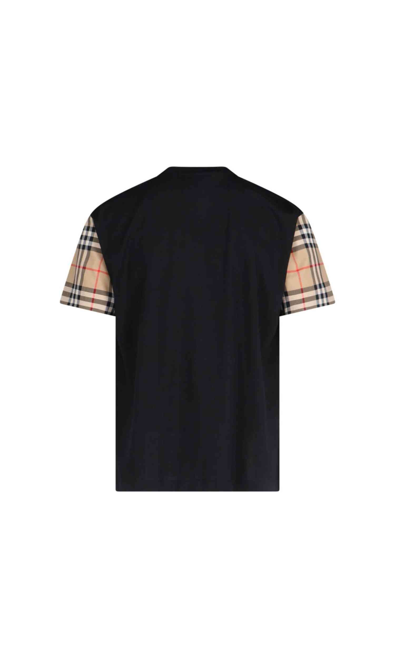 Burberry Vintage Check Sleeve T-shirt Glam Steals