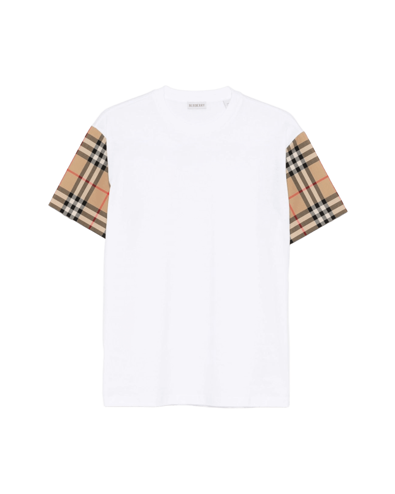 Burberry Vintage Check Sleeve T-Shirt Glam Steals