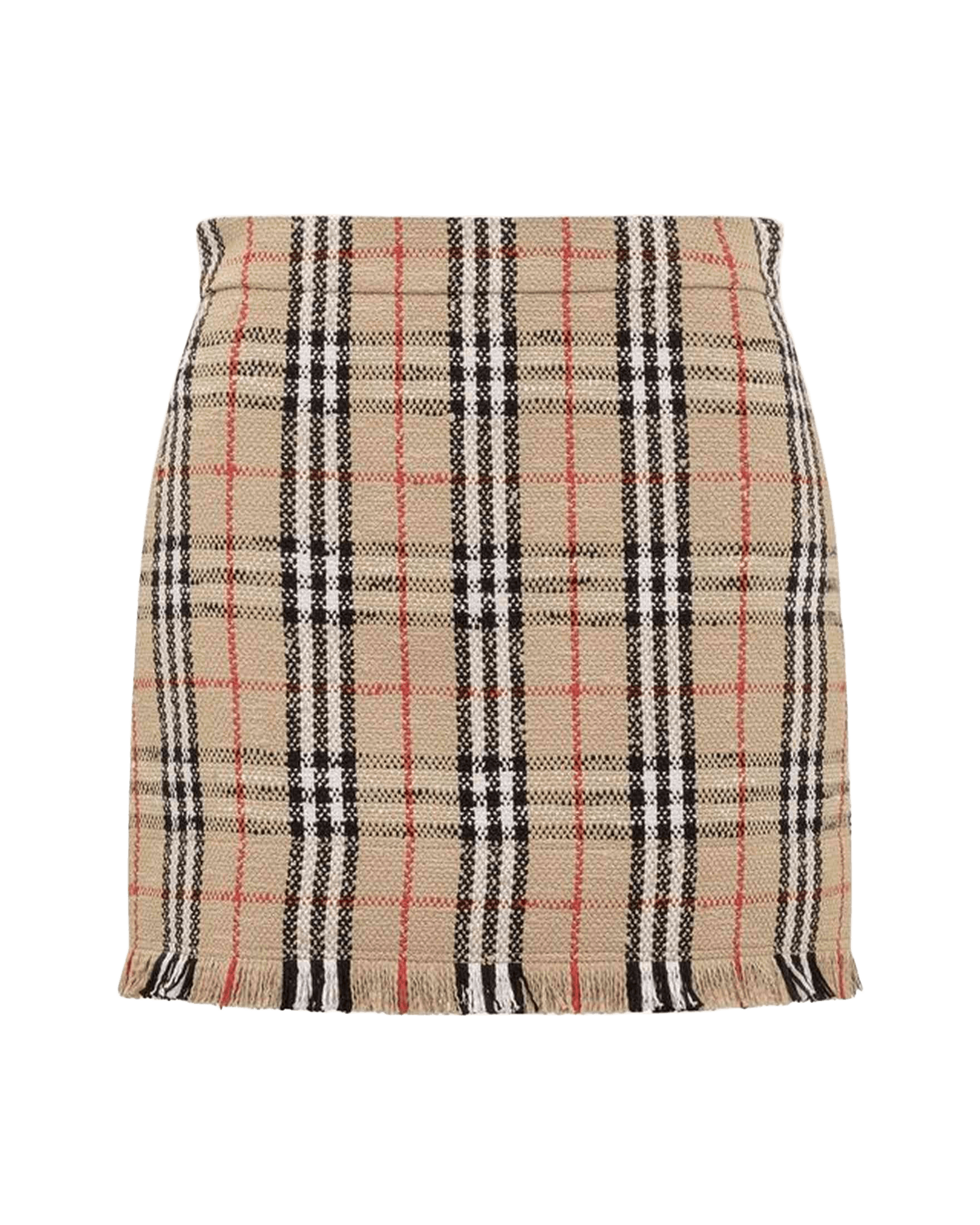 Burberry Vintage Pattern Mini Skirt Glam Steals