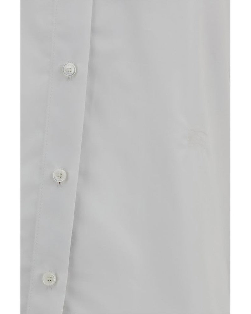 Burberry White Cotton Dress Shirt Glam Steals