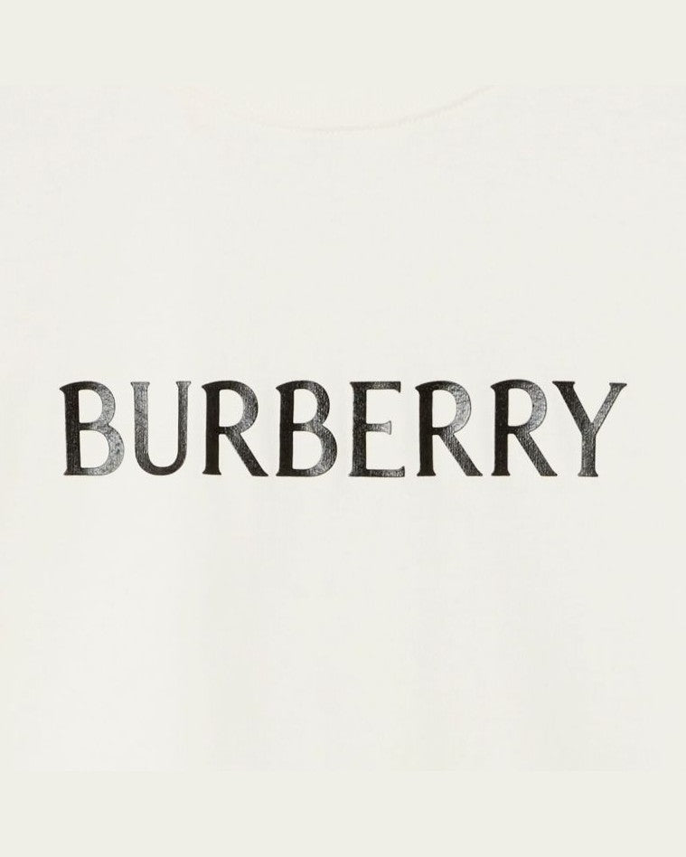 Burberry White Polo T-shirt Glam Steals