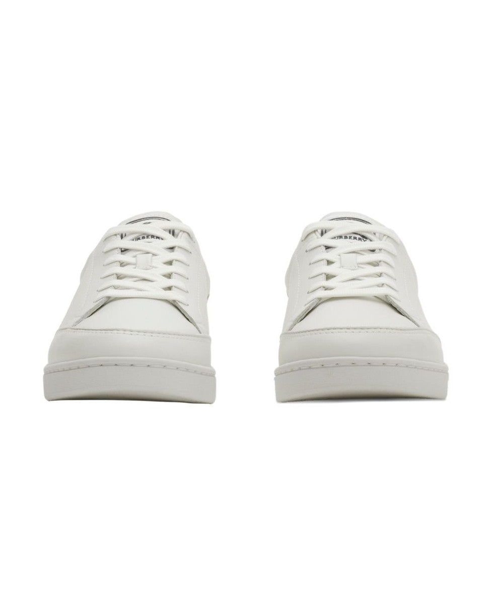 Burberry White Sneakers Glam Steals