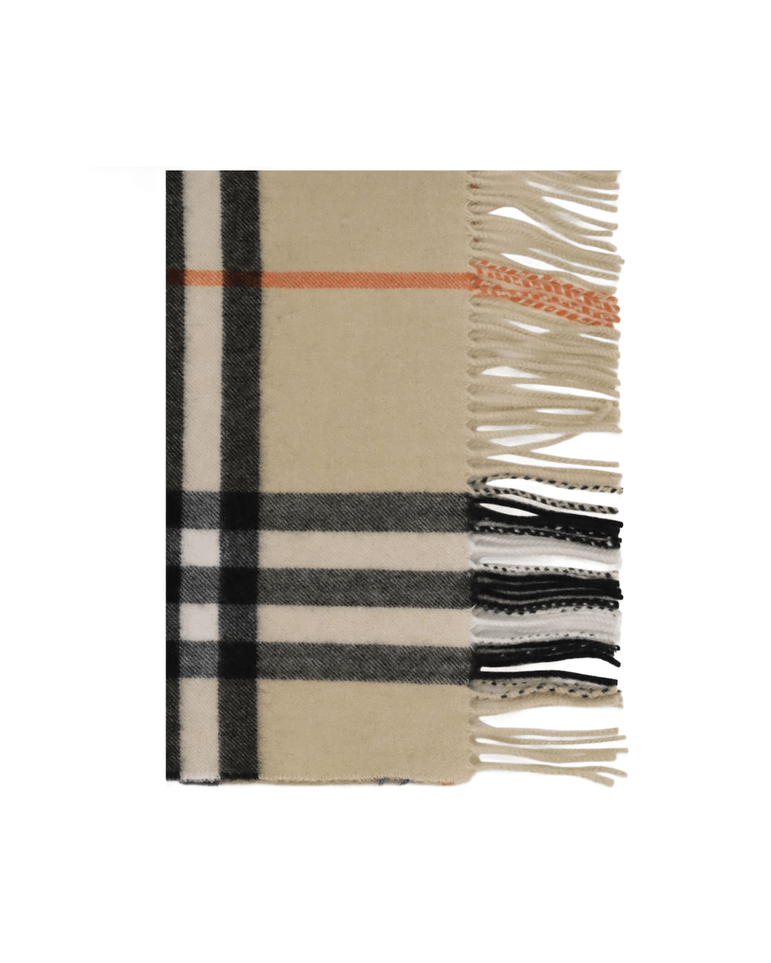 Burberry Wide Check Cashmere Scarf Glam Steals