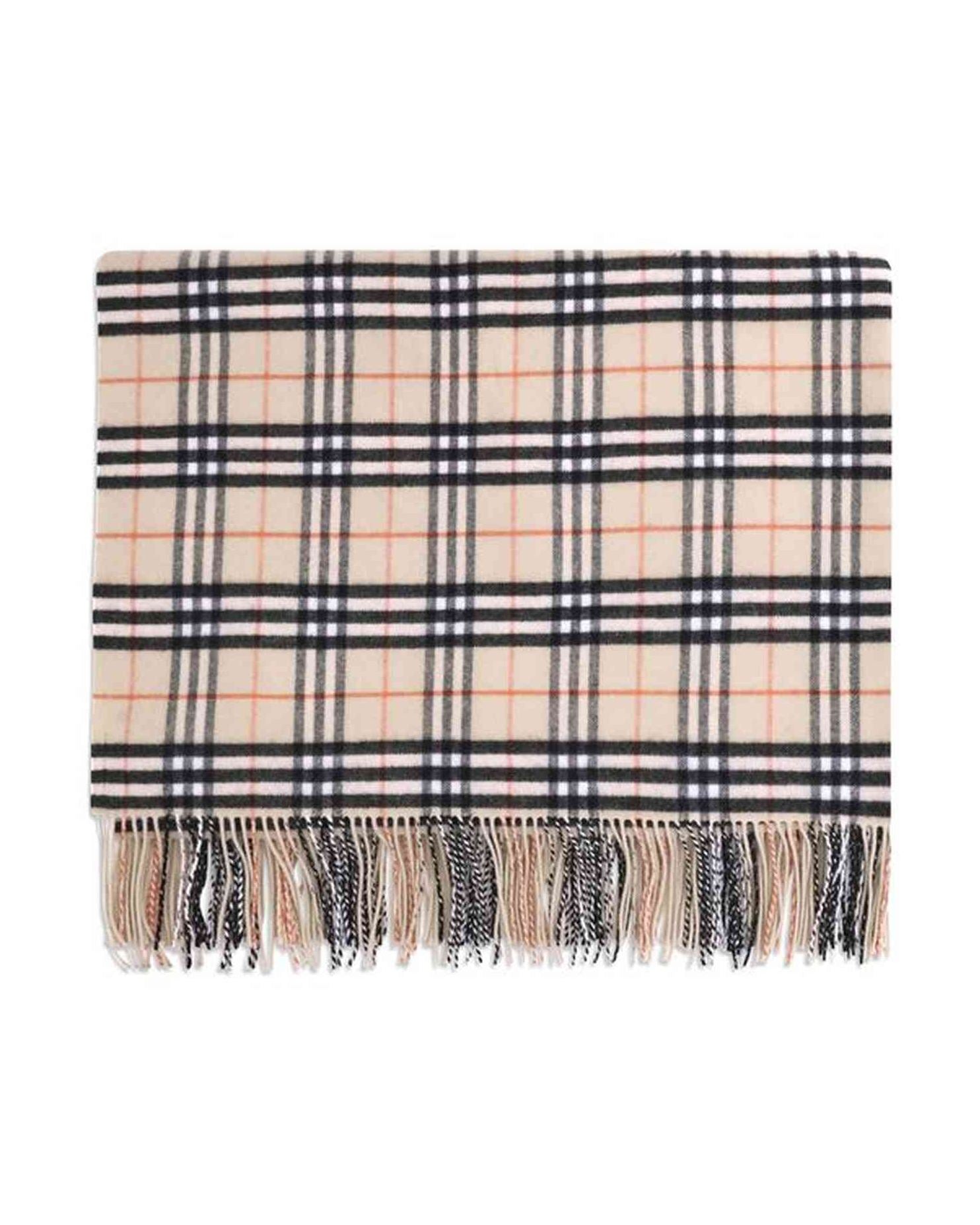 Burberry Wool Check Blanket Glam Steals