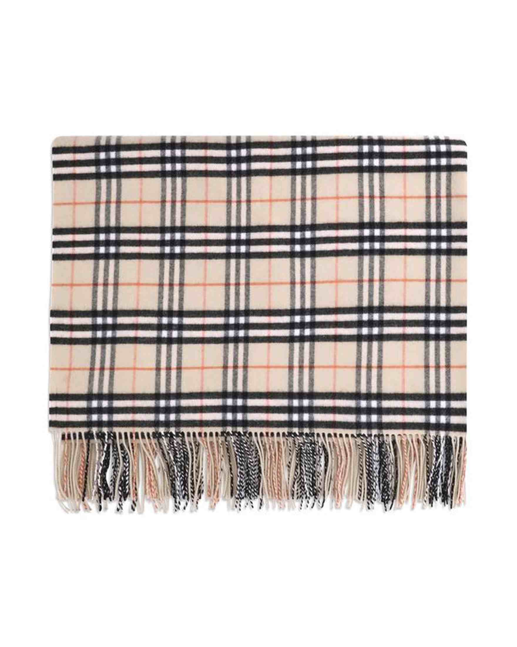 Burberry Wool Check Blanket Glam Steals