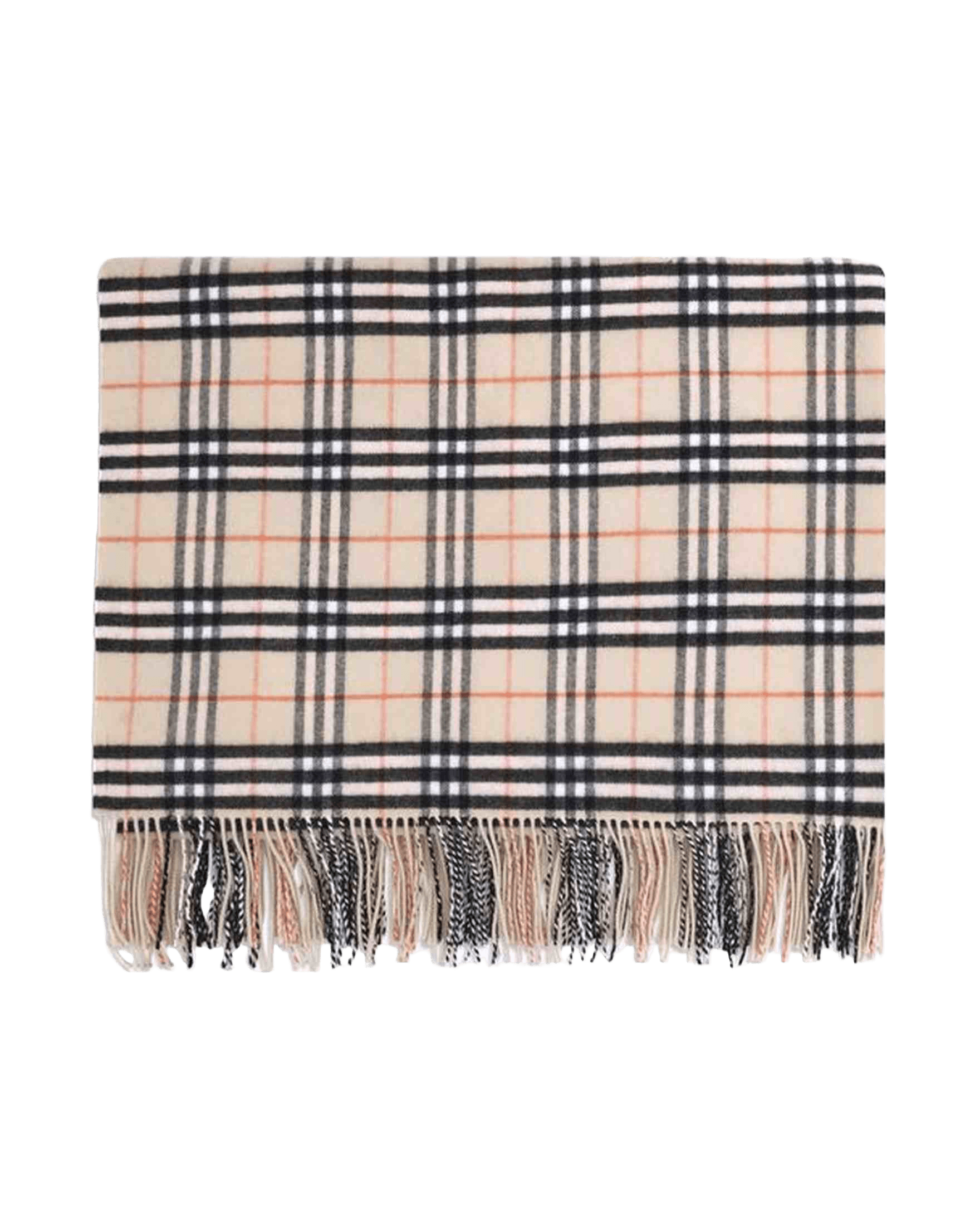 Burberry Wool Check Blanket Glam Steals