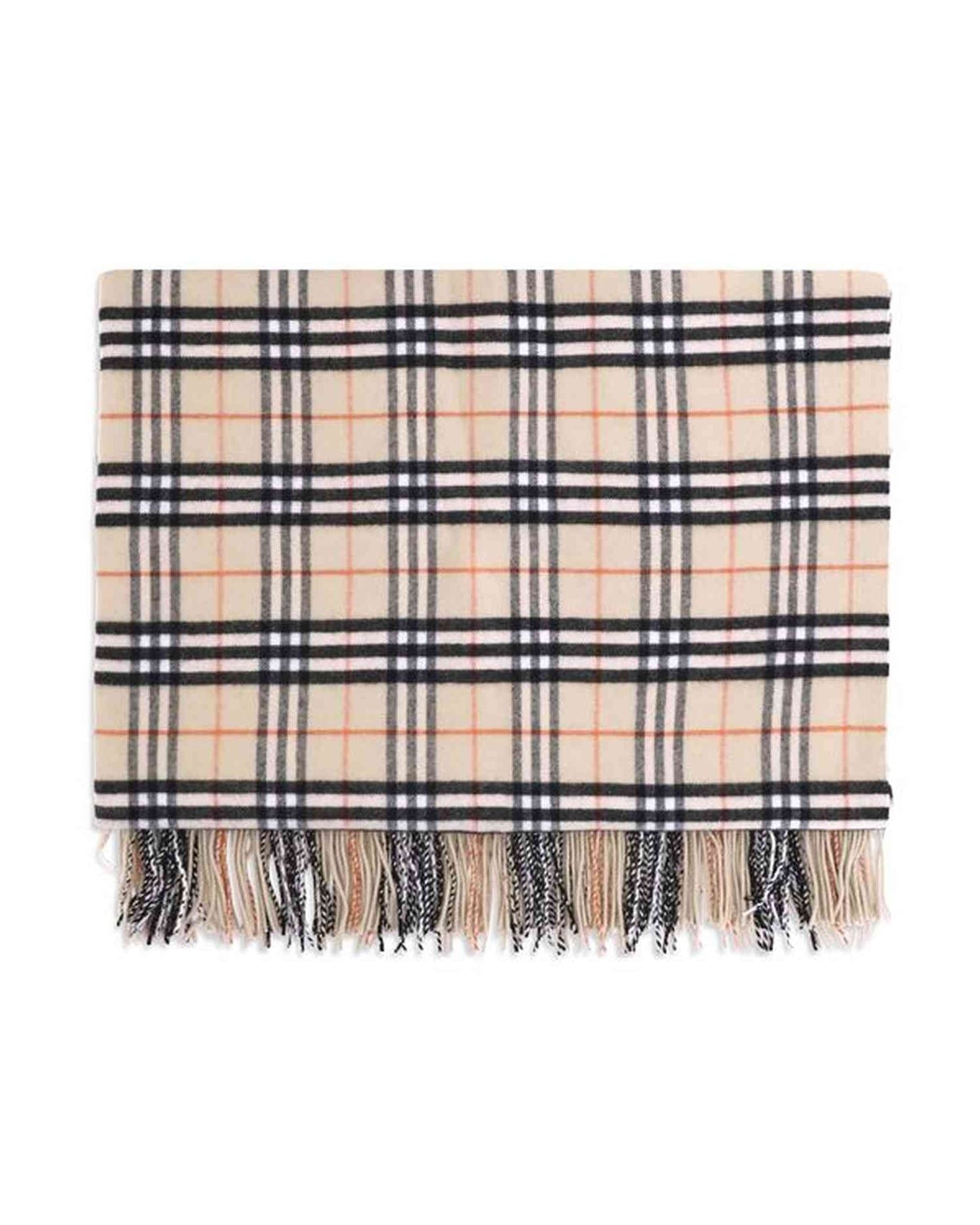 Burberry Wool Check Blanket Glam Steals