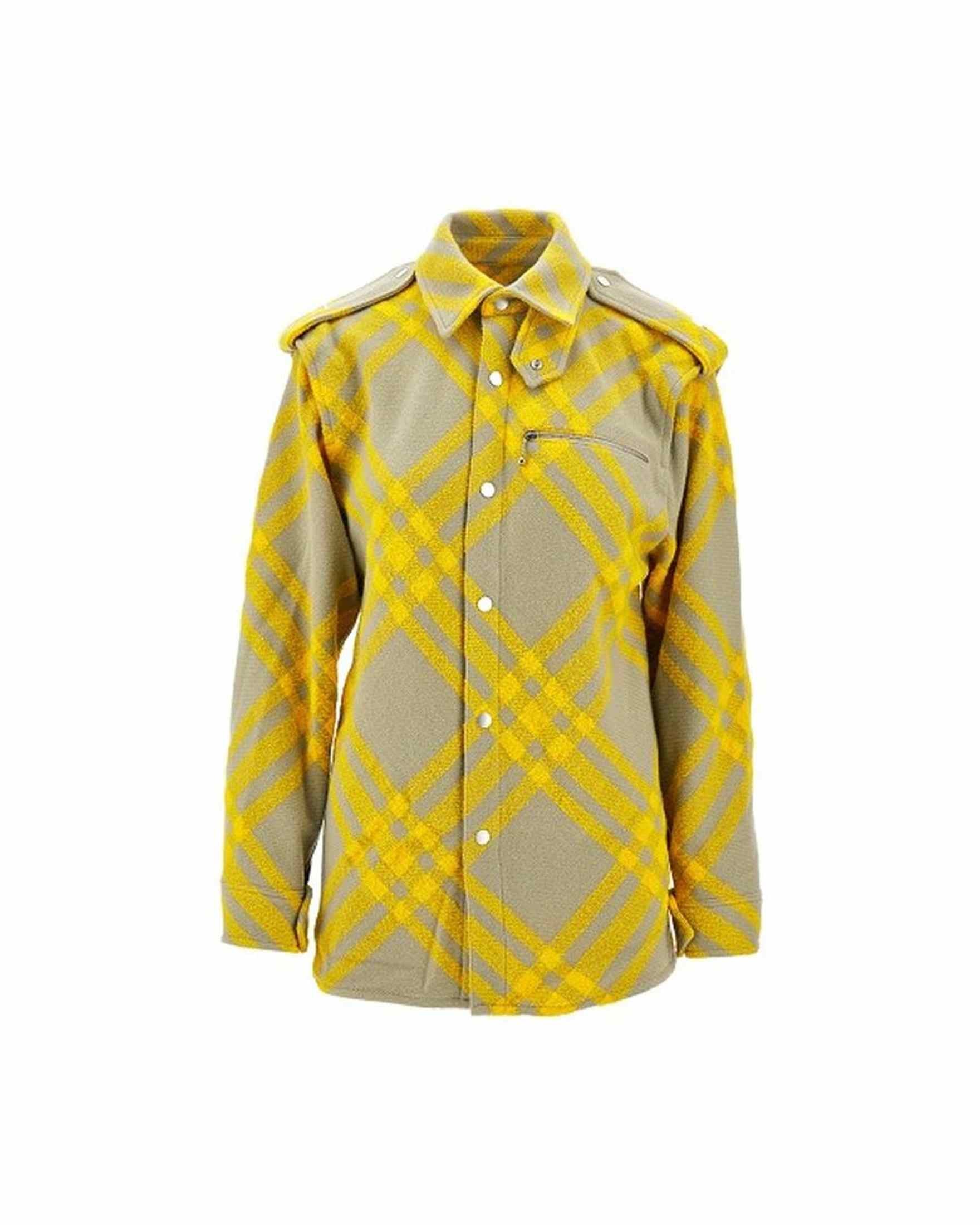 Burberry Wool Checked Jacket Glam Steals