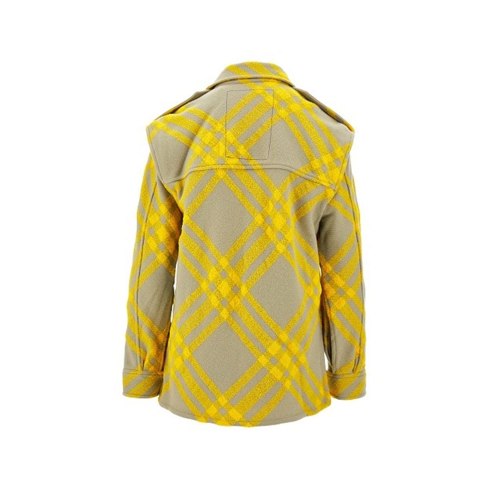 Burberry Wool Checked Jacket Glam Steals