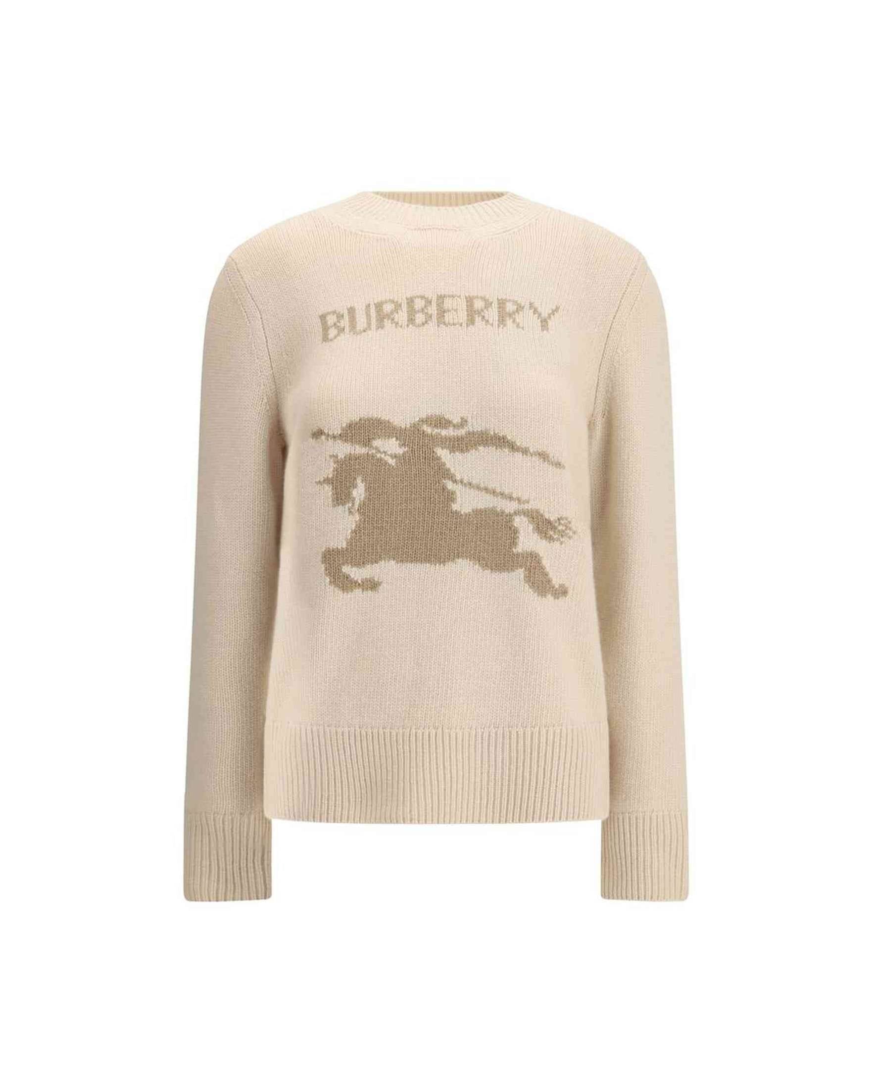 Burberry Wool Equestrian Knight Sweater Glam Steals