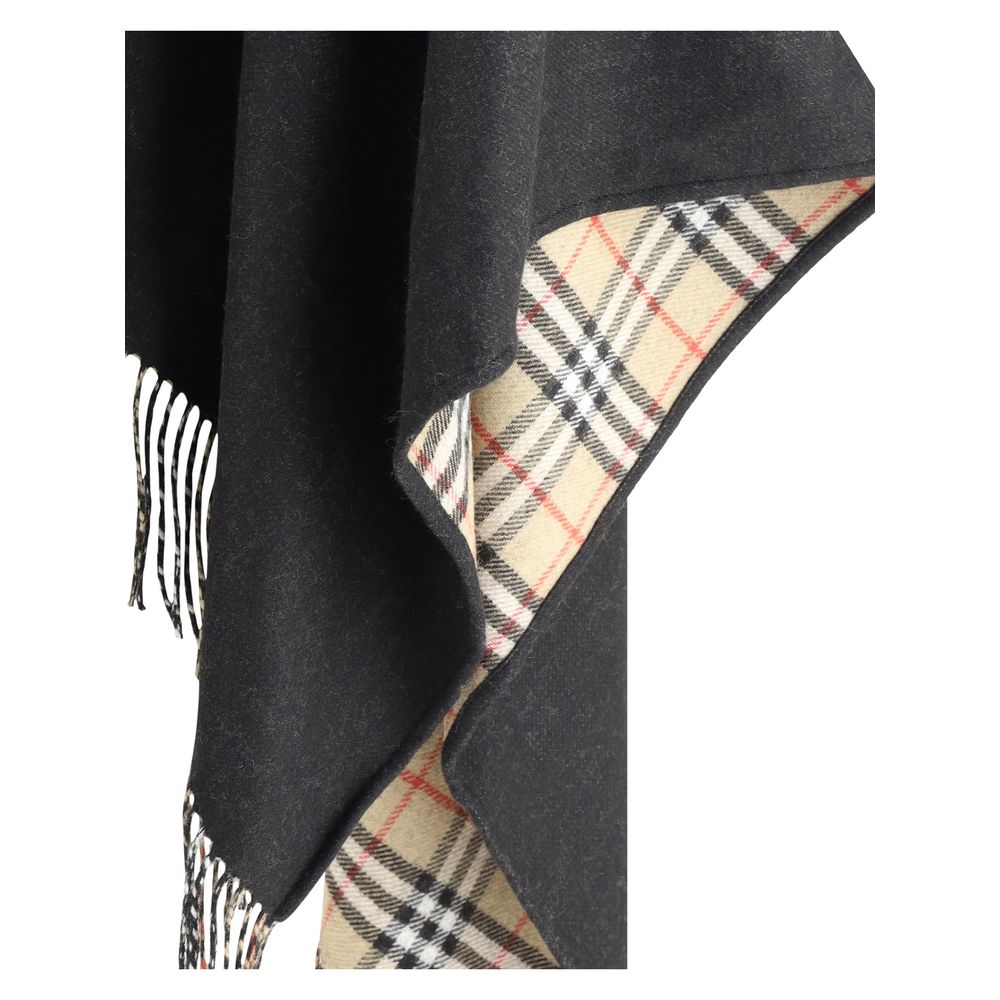Burberry Wool Poncho Glam Steals