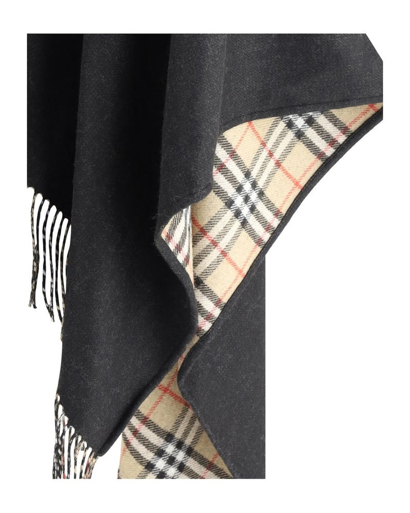 Burberry Wool Poncho Glam Steals