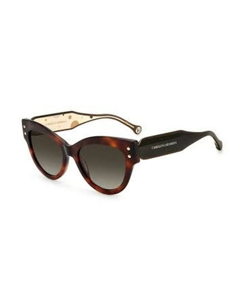 Carolina Herrera Bicolor Acetate Sunglasses 