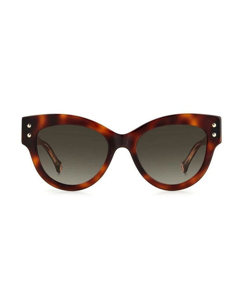 Carolina Herrera Bicolor Acetate Sunglasses 