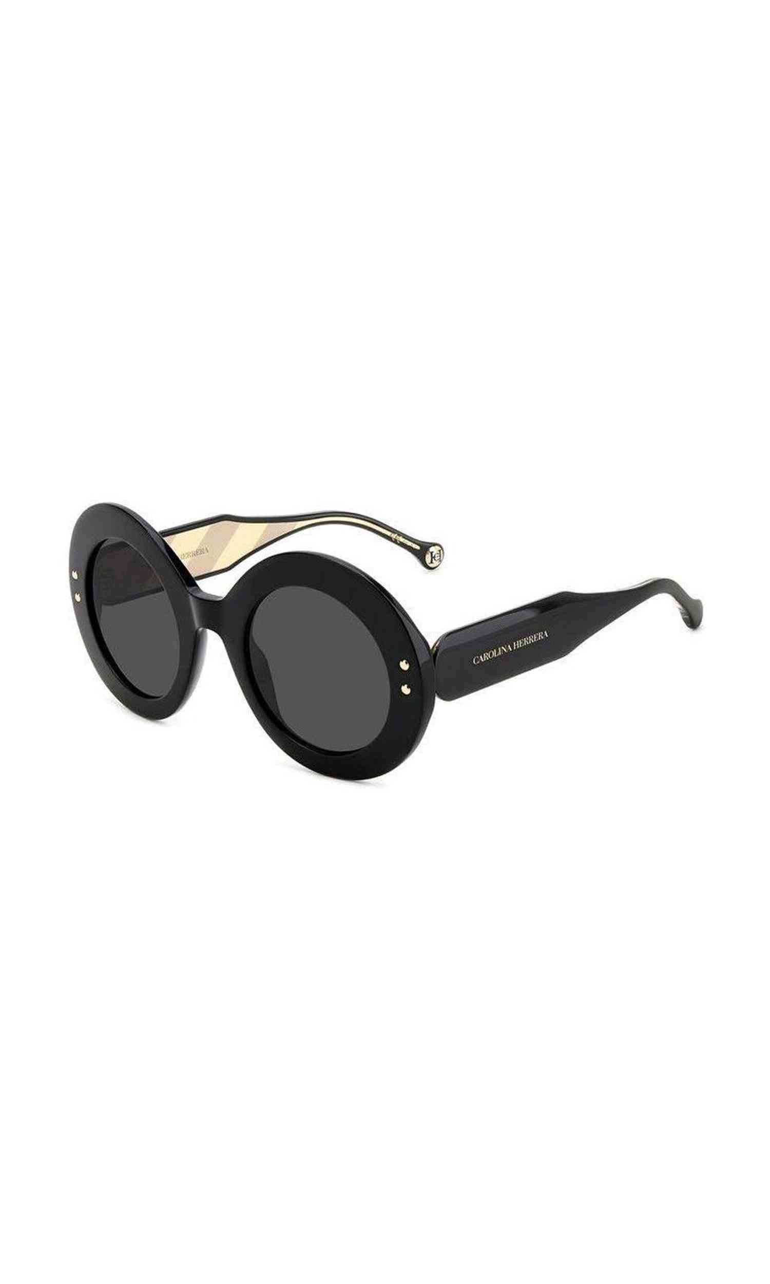 Carolina Herrera Black Acetate Sunglasses Glam Steals