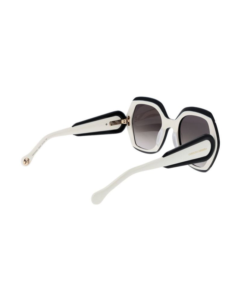 Carolina Herrera Black Acetate Sunglasses Glam Steals