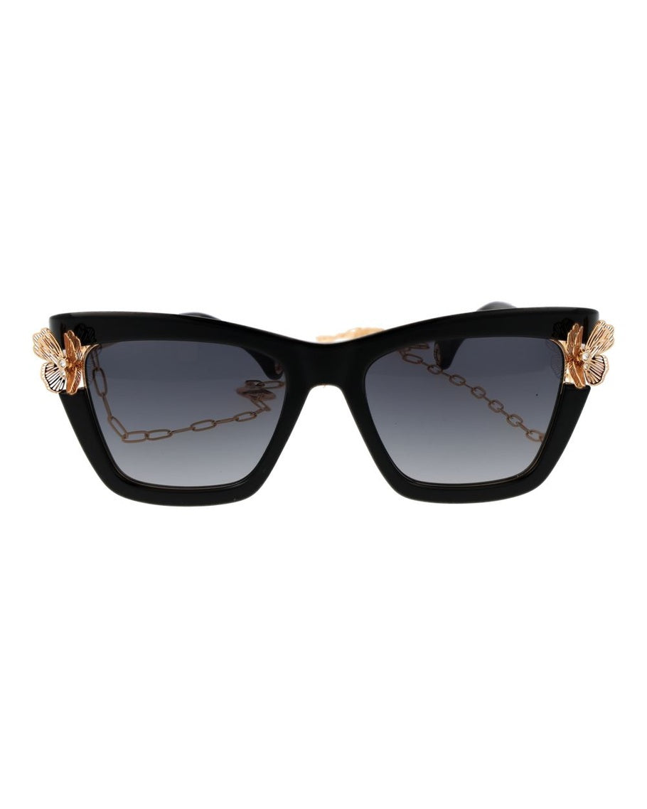 Carolina Herrera Black Polyamide Sunglasses Glam Steals
