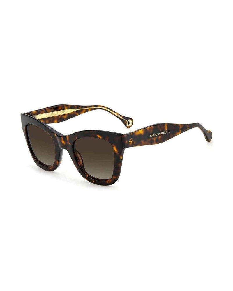 Carolina Herrera Brown Acetate Sunglasses Glam Steals