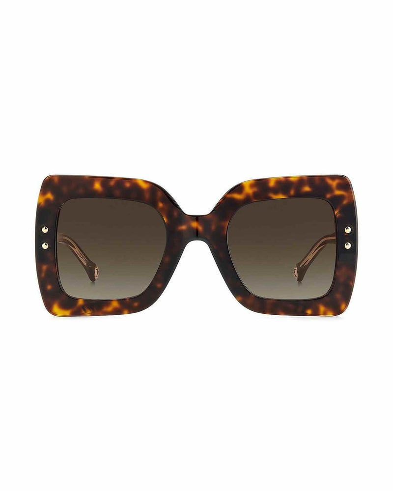 Carolina Herrera Brown Acetate Sunglasses Glam Steals